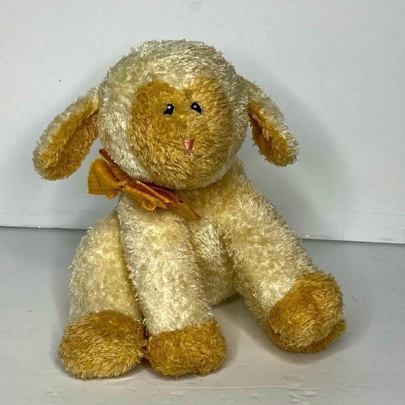 Baby Gund Heaven's Blessings lamb Jesus Loves Me lullaby wind up musical plush - Picture 1 of 7